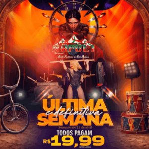 Ingresso Circo Di Napoli | Mauá - SP | 17/04/2026 - Sexta-Feira 20h30